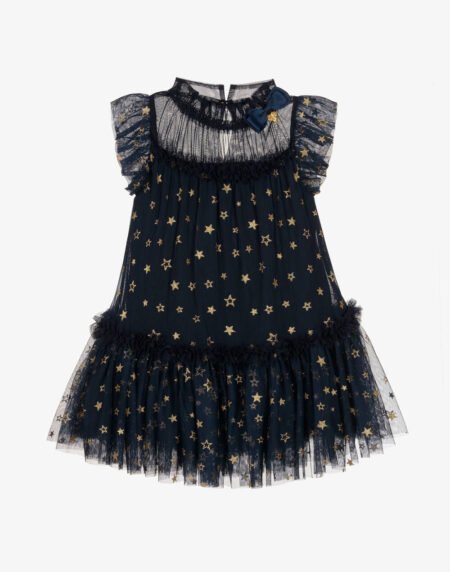 Girls Bar-bie Dress in Black